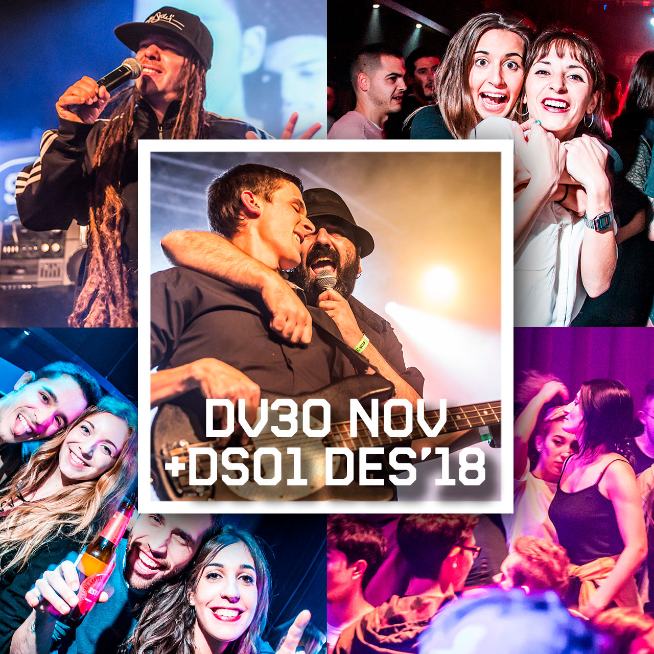 DV30 NOV +DS01 DES'18 // BESOS DE PERRO +RAPSUSKLEI +STROIKA SESSIONS
